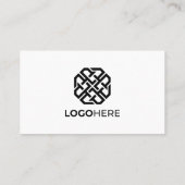 Neuer QR-Code für Schlichte, generische Zeichen Visitenkarte (Rückseite)