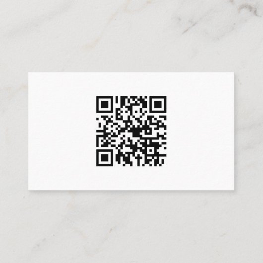 Neuer QR-Code Visitenkarte (Rückseite)