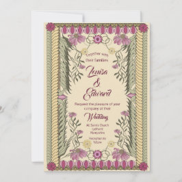 Neuer Rahmen - Hochzeitseinladung Einladung
