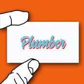 NEUER RetroKlempner Visitenkarte