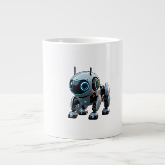 Neuer Roboter Jumbo-Tasse (Vorderseite)