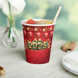Neuer Roter Cup 2025 Pappbecher