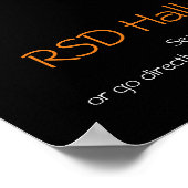 NEUER RSD HALLOWEEN SHOP POSTER (Ecke)