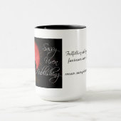 Neuer Sassy Vixen-Verlags- Logo-Tasse Tasse (Zentrum)
