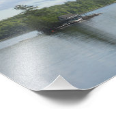 Neuer See Fotodruck (Ecke)