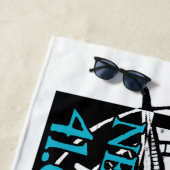 Neuer Silberstrand Strandtuch (Beispiel)