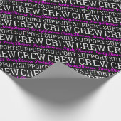 Neuer Single bricht Unterstützung Crew Scheidung P Geschenkpapier (Ecke)