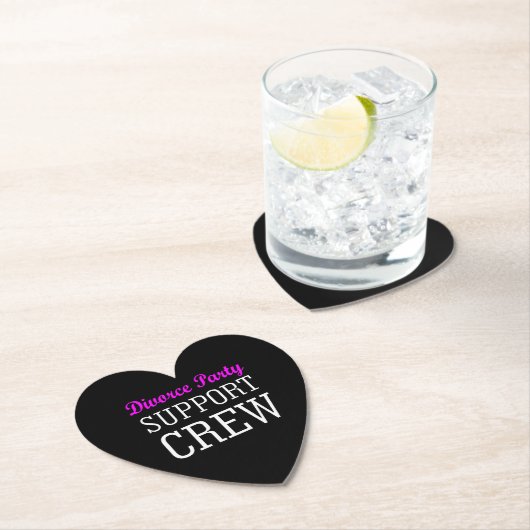 Neuer Single bricht Unterstützung Crew Scheidung P Untersetzer (Vor Ort)