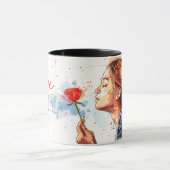 Neuer Sketch-Mug-Wrap-Sublimation Tasse (Zentrum)