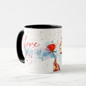 Neuer Sketch-Mug-Wrap-Sublimation Tasse (Vorderseite Links)