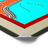 Neuer Skier Poster (Ecke)