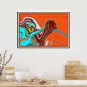 Neuer Skier Poster (Küche)