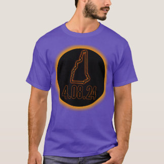 Neuer Sonnenfinsternis von Hampshire 2024 T-Shirt
