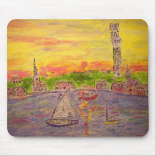neuer Sonnenuntergang Mousepad