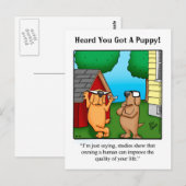 Neuer Spaß Postkarte (Vorne/Hinten)