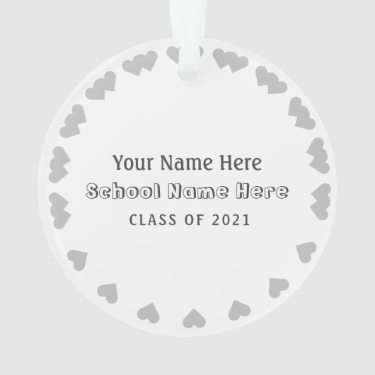 Neuer Sprachpathologe Ornament (Rückseite)