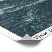 Neuer Staat Hwy Bridge View Ausable Chasm Poster (Ecke)