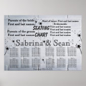 Neuer Start acht Lüster Sitzplan Poster (Vorne)