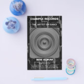 Neuer Start des Albums - Paint Textured Flyer (Einzeln)