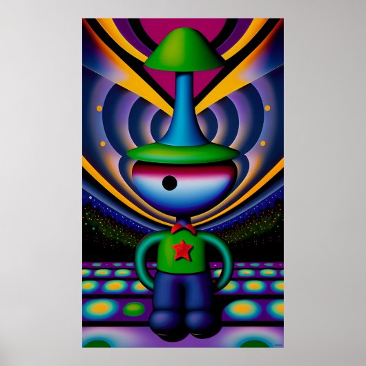 Neuer Stellvertreter der Imagination - Ken Gage Ar Poster (Vorne)