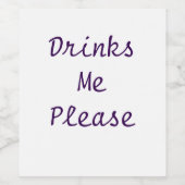 Neuer Stil Weinetikett (Einzelnes Label)