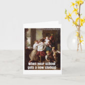 Neuer Student Karte (Gelbe Blume)