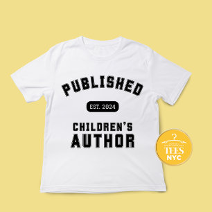 Neuer T - Shirt für Autoren mit benutzerdefinierte