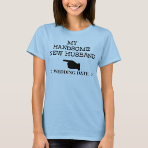 Neuer T - Shirt für Ehemann (Hochzeitstag)