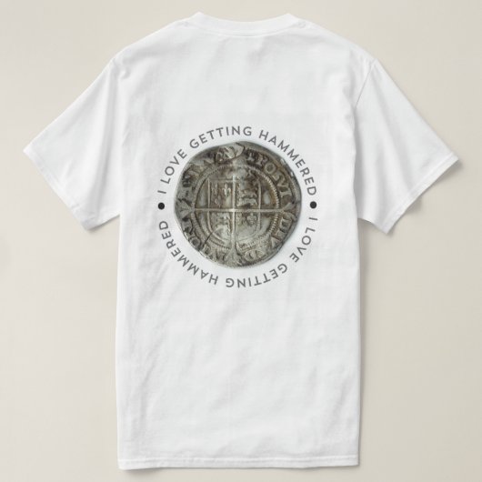 Neuer T - Shirt zur Metalldetektion (Design Rückseite)