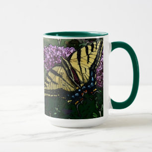 Neuer Tag arbeitet Tassen-Frack W im Garten Tasse