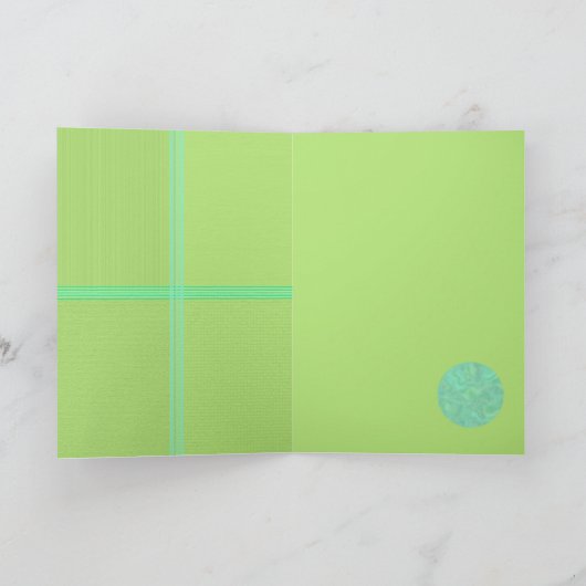 Neuer Tag Karte (Innenseite)