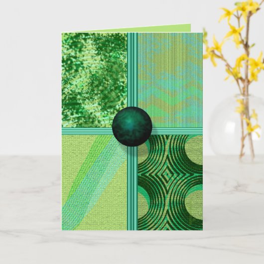 Neuer Tag Karte (Gelbe Blume)