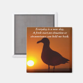 Neuer Tag Magnet (Vorderseite/Rückseite)