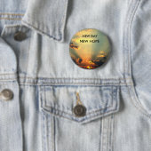 NEUER TAG, NEUE HOFFNUNGSTÖCKE BUTTON (Beispiel)