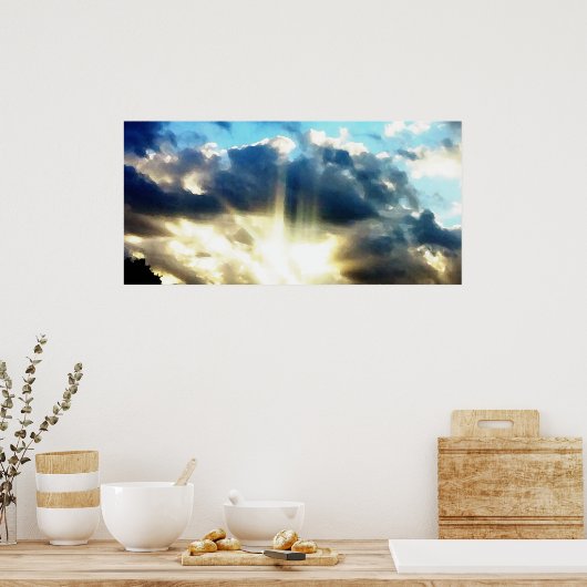 Neuer Tag - Poster (Küche)