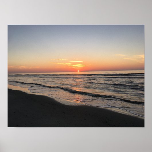 Neuer Tag, Sonnenaufgang Poster (Vorne)