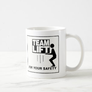 neuer Teamaufzug Kaffeetasse