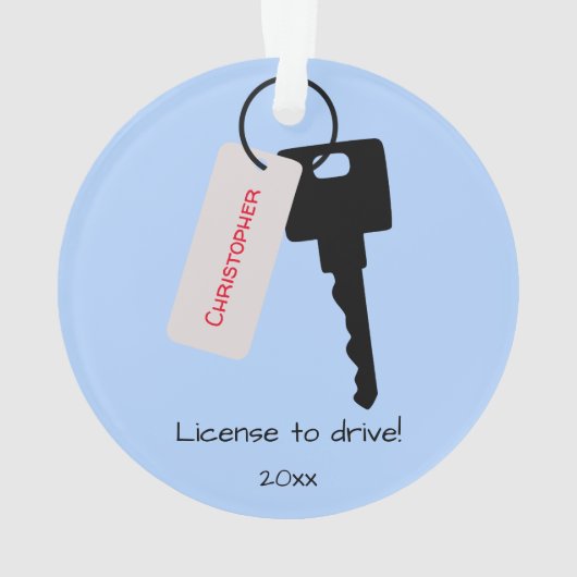 Neuer Tee-Treiber-Typ Ornament (Rückseite)