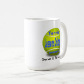neuer Tennisball-Cup Kaffeetasse (VorderseiteRechts)