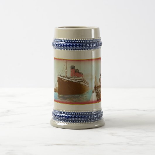 Neuer titanischer Stein Bierglas (Mittel)