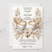 Neuer toskanischer italienischer Kaffee Sorrento L Einladung (Vorderseite)