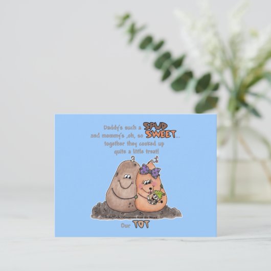 Neuer Tot Postkarte (Stehend Vorderseite)