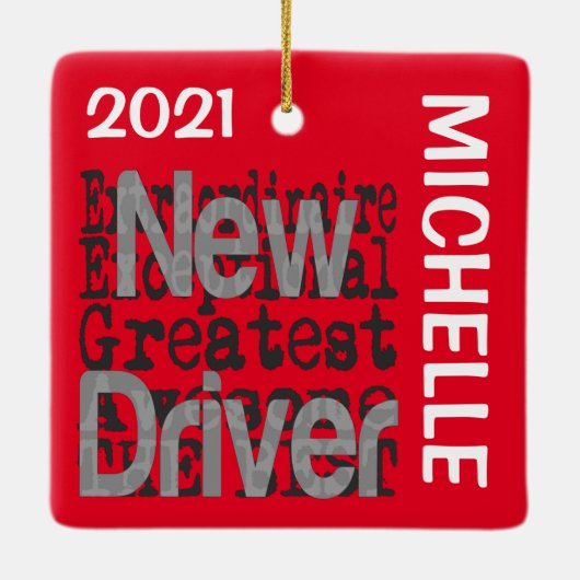 Neuer Treiber-Extraordinär CUSTOM Keramikornament (Rückseite)