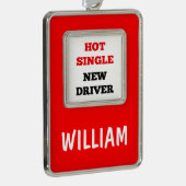 Neuer Treiber für den Hot Single Rahmen-Ornament Silber (Rechts)