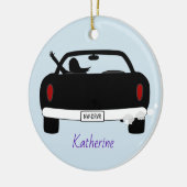 Neuer Treiber Personalisiert rosa Keramikornament (Links)