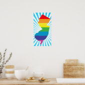 neuer Trick. Poster (Küche)