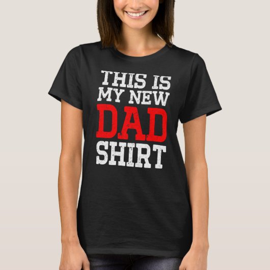 Neuer Vater, der Papa 2 wird T-Shirt (Vorderseite)