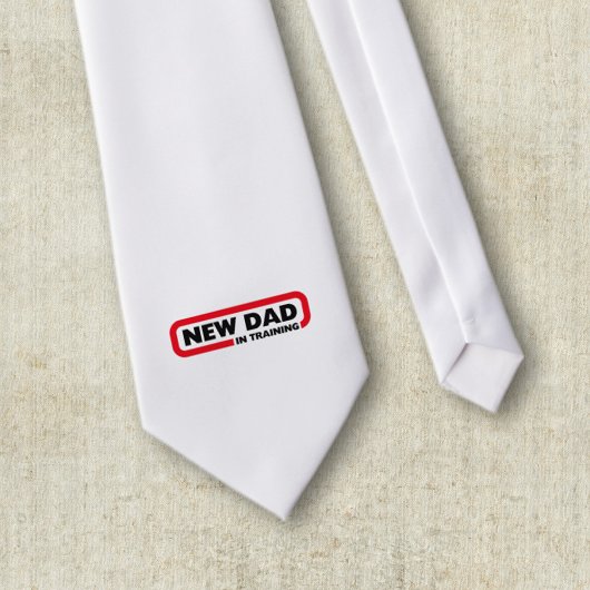 Neuer Vater im Training Krawatte