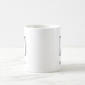 Neuer Vater Vater's Day Einfach Minimalistisch Kaffeetasse (Mittel)