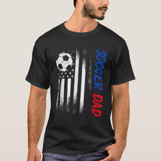 Neuer Vater zum ersten Mal Fußball-Daddy T-Shirt